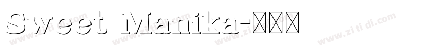 Sweet Manika字体转换